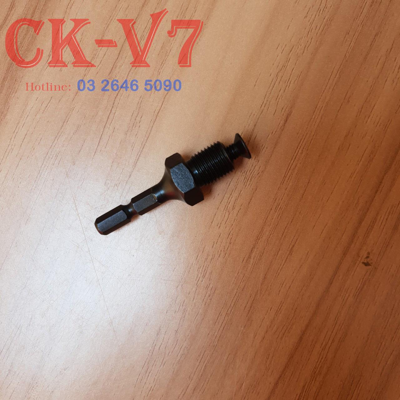 Chuôi lục giác sang củ măng ranh 13 ly
