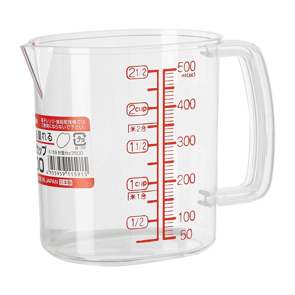 Ca đong chia vạch nội địa Nhật 500ML
