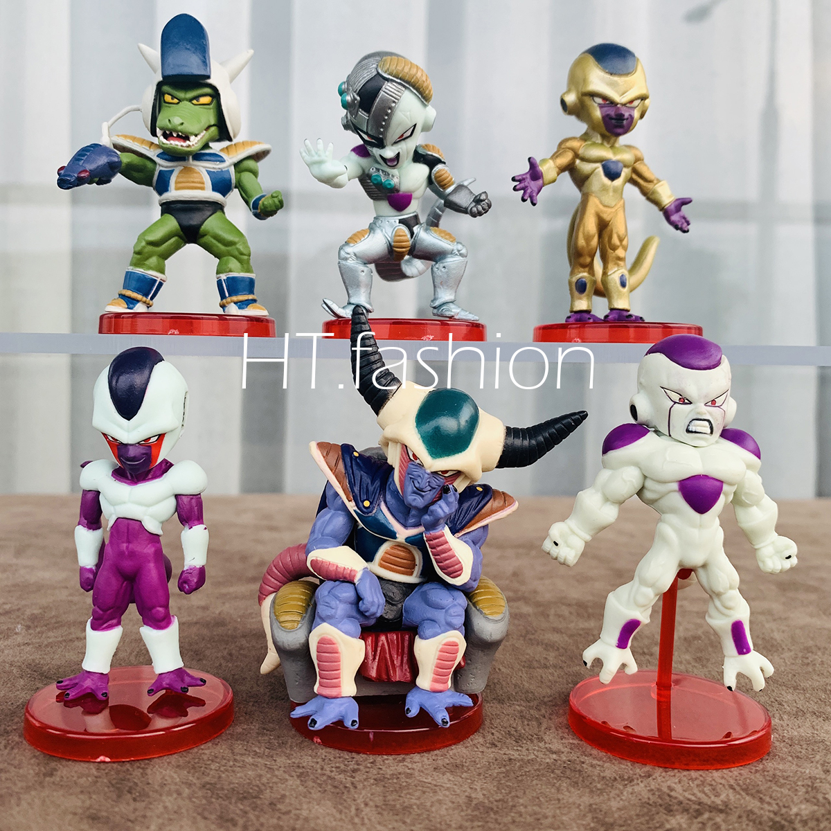 Set 6 mô hình dragon ball nhân vật frieza chibi cực ngầu