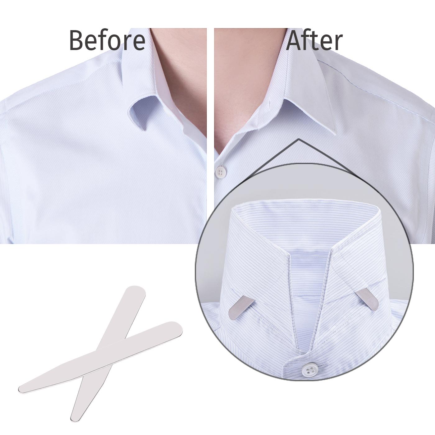 Set 2 Thanh Collar Stay Làm Thẳng Cổ Áo Sơ Mi Legaxi