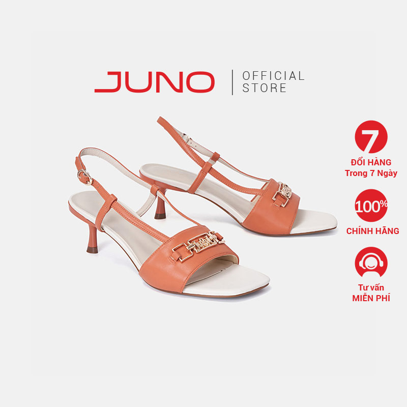 Giày sandal thời trang juno phối khoá trang trí juno sd07094