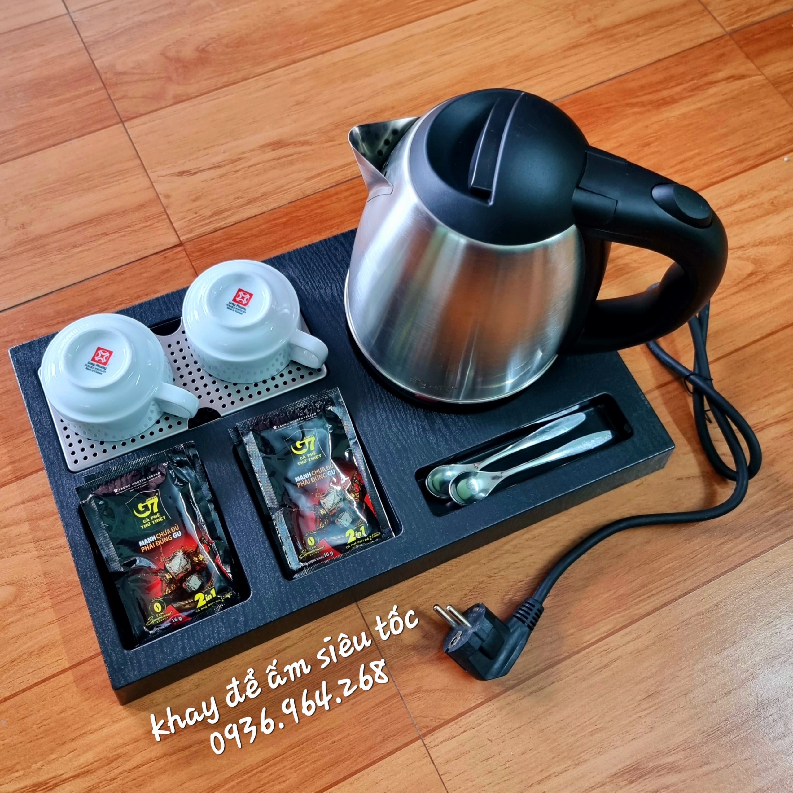 Khay trà cà phê cho khách sạn