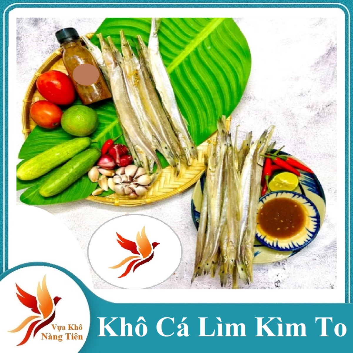 Khô cá lìm kìm 2 nắng – an giang - con siêu to