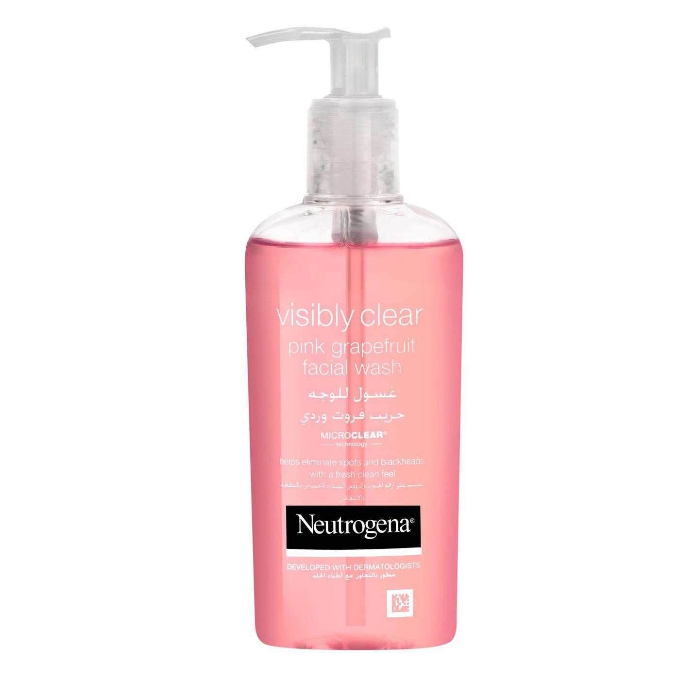 Gel Rửa Mặt Neutrogena Visibly Clear Pink Grapefruit Facial Cleanser 200 Ml