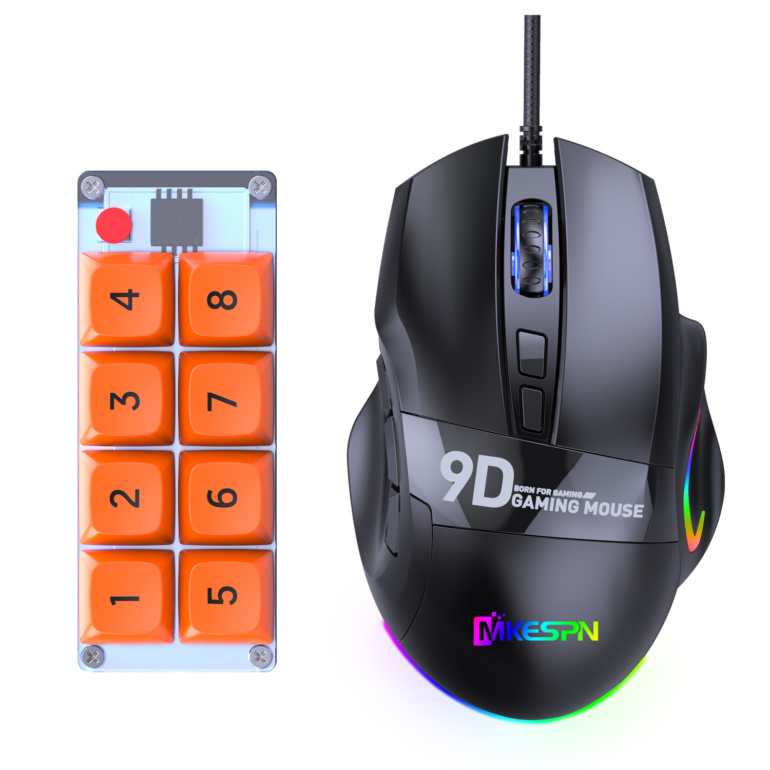 8 Bàn Phím Định Nghĩa Macro Bàn Phím Một Tay Bàn Phím Chơi Game Bàn Phím