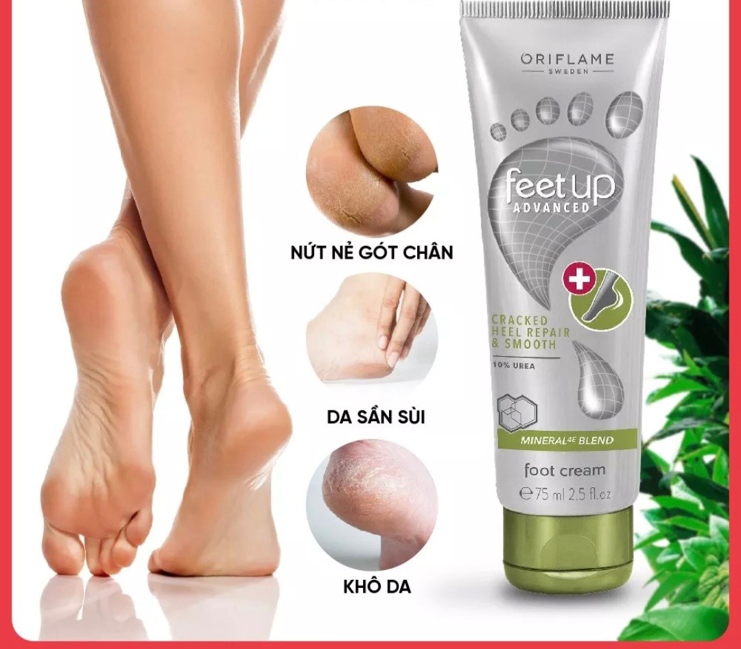 Kem dưỡng da chân. Chống nứt gót chân 75ml