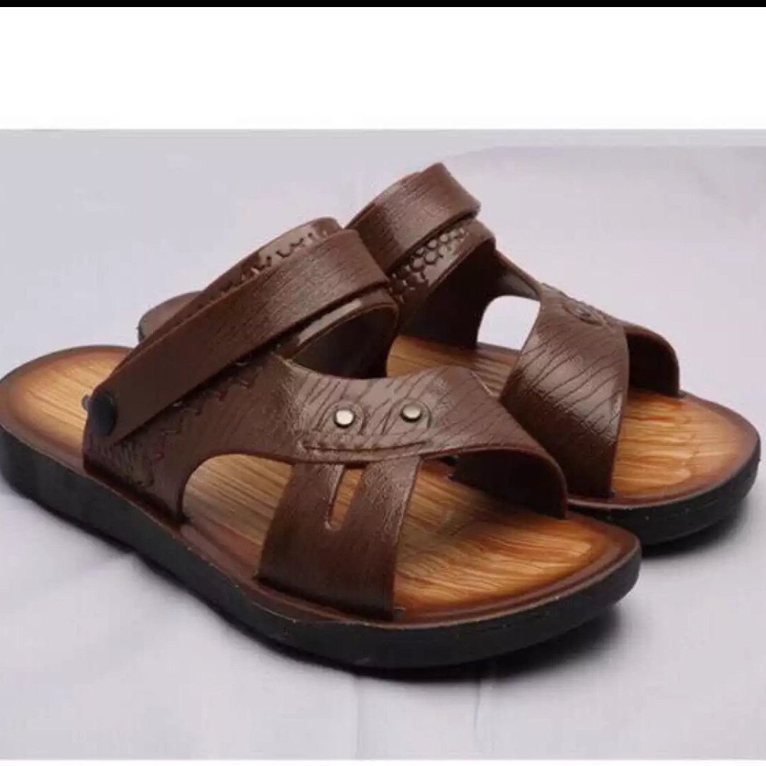 Dép nam quai hậu, sanldanl nam trung niên mầu nâu
