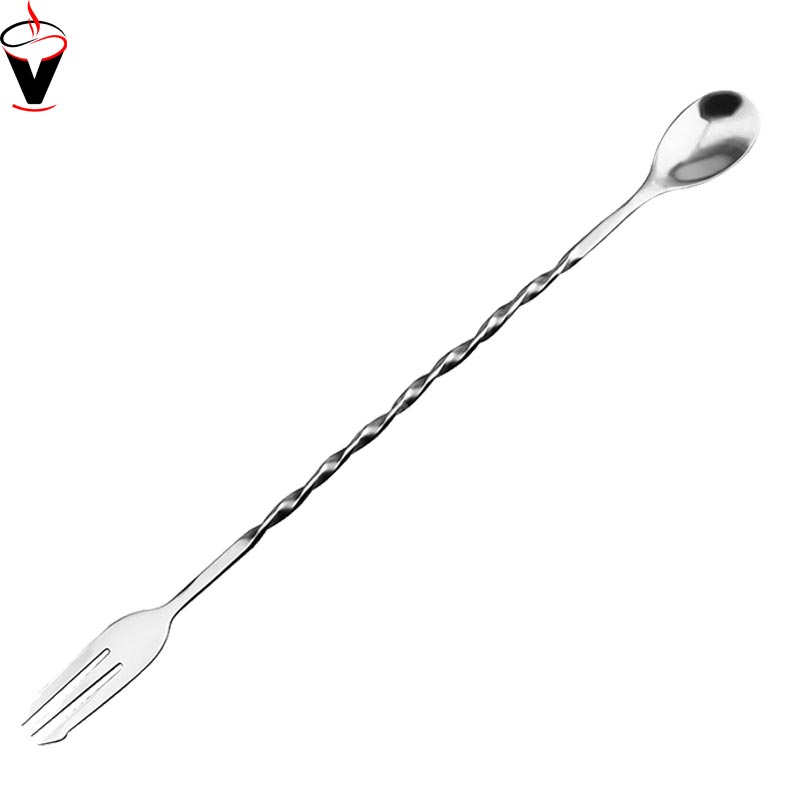 [HCM]Muỗng Khuấy Inox Pha Chế Cocktail Dài 32cm vntrade