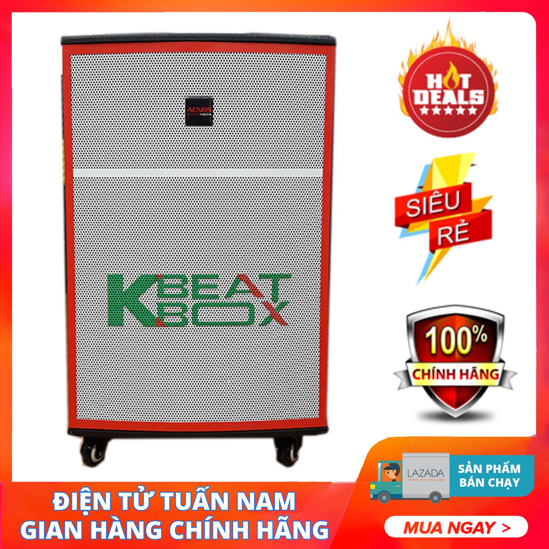 Loa kéo bluetooth karaoke acnos beatbox kb40 - cực hay
