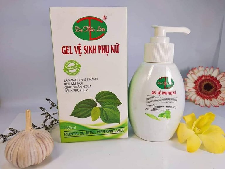 Tinh dầu thảo dược thiên nhiên gel vệ sinh nước rửa phụ khoa dạ thảo liên