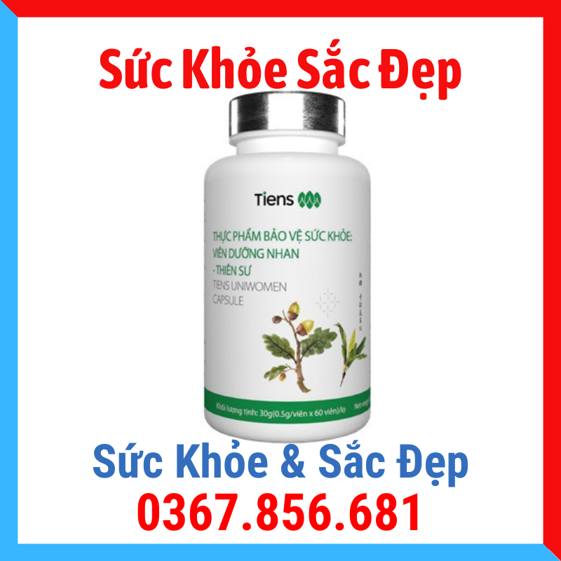 Viên dưỡng nhan Tiens - Dưỡng nhan Thiên Sư – 60 viên/lọ