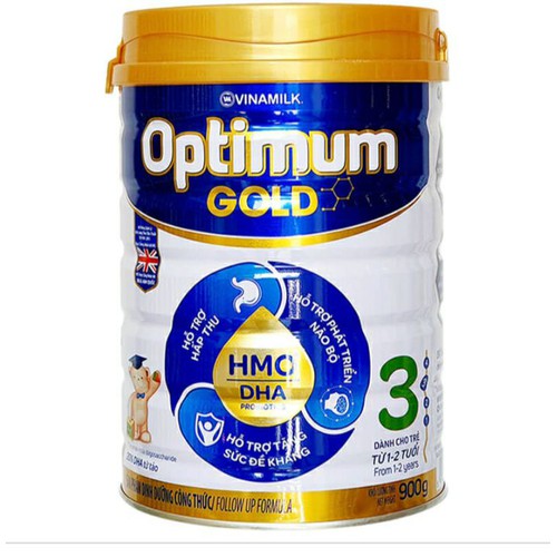 [HCM]sữa optimum gold số 3 hộp 850g mẫu mới