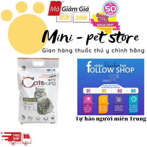 Thức ăn hạt cho mèo Hàn Quốc Catsrang