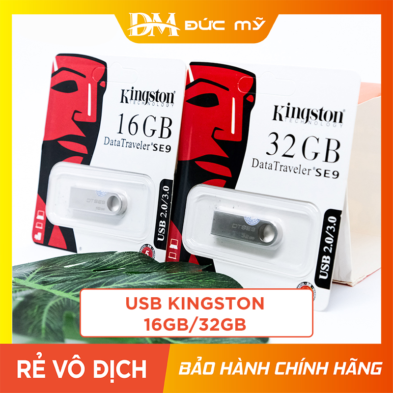 USB Kingston Khắc Anh 16GB - 32GB, phân phối bởi Đức Mỹ Store