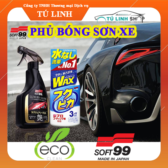 Chai xịt phủ bóng sơn xe ô tô Soft99