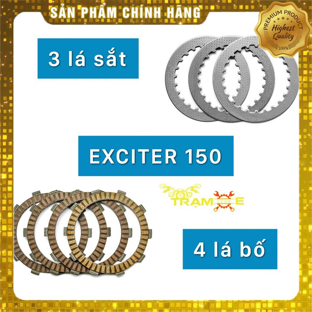 Trọn bộ lá bố và lá sắt fcc chính hãng cho xe exciter 150