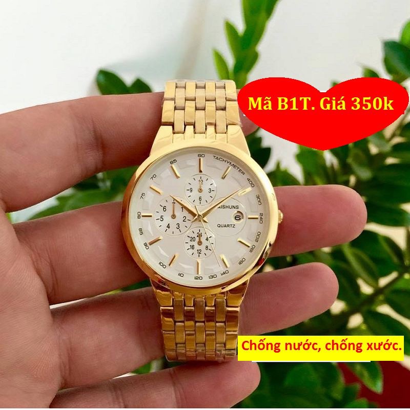 đồng hồ nam đẹp Baishung chống nước chống xước BSH01
