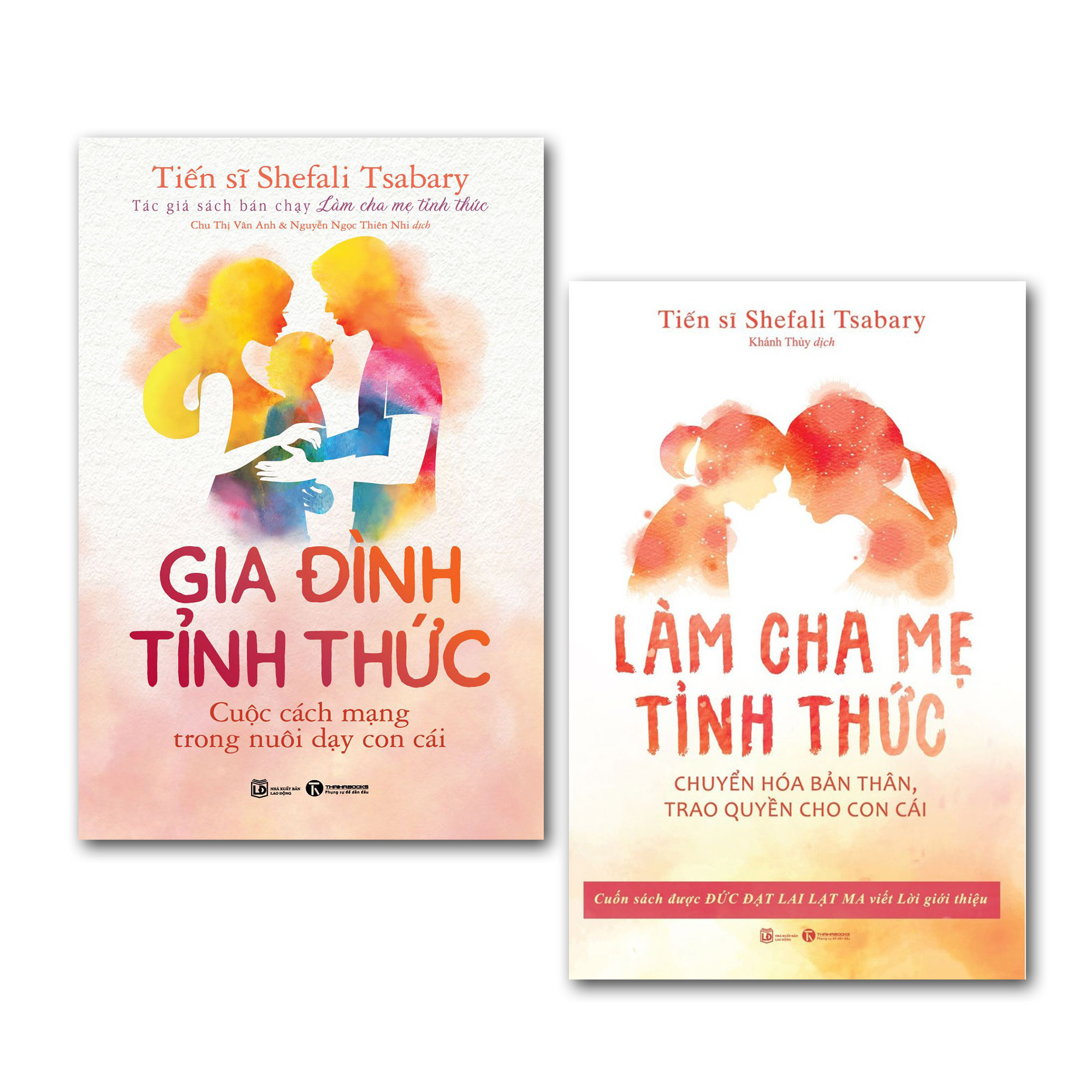 Sách - Combo Làm cha mẹ tỉnh thức + Gia đình tỉnh thức - Thái Hà