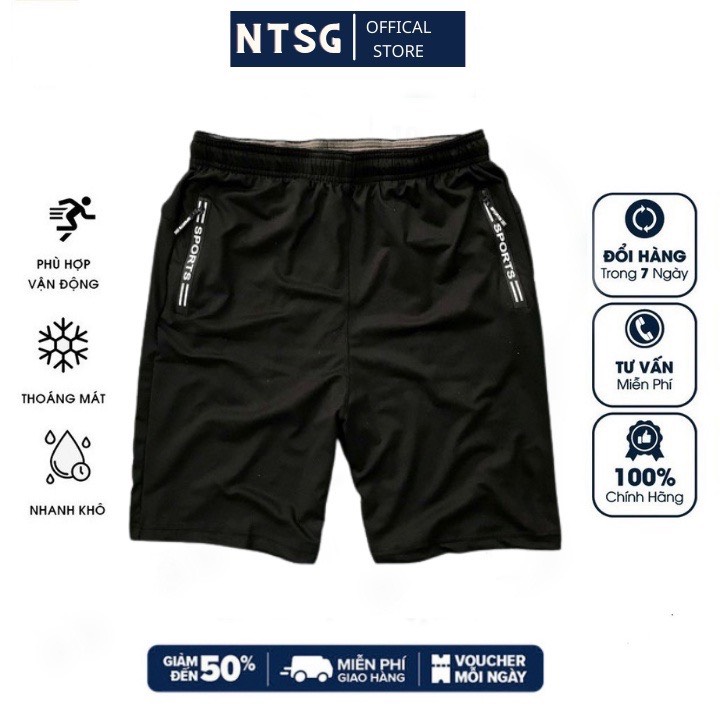 Quần Short nam thun Umi  siêu hot - Quần đùi nam thể thao cao cấp-QSTT16