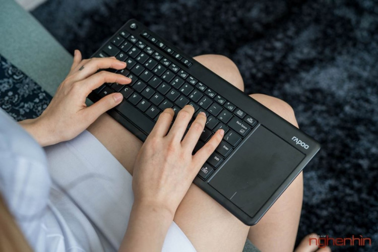 Bàn phím không dây Smart tivi Rapoo K2600 - Chính hãng