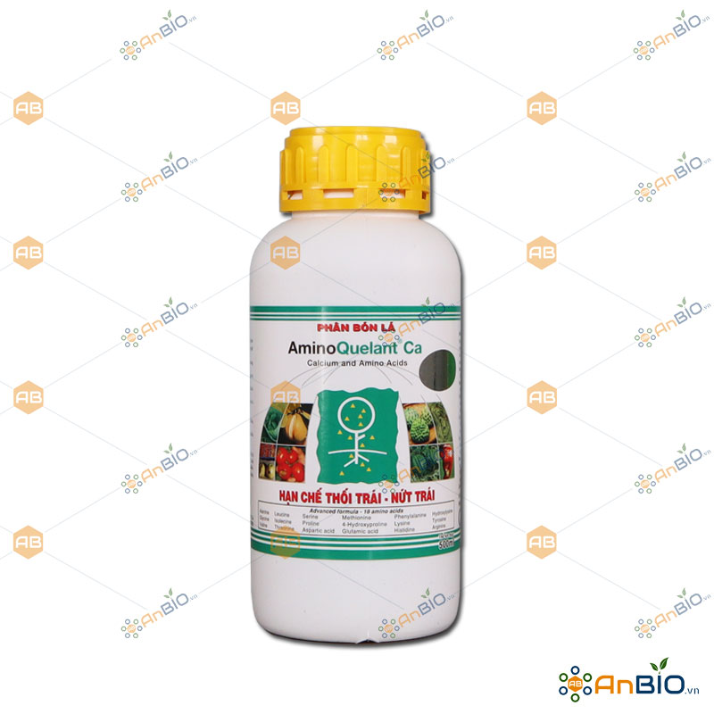 [HCM]Phân bón BỔ SUNG CANXI AminoQuelant-Ca chai 500ml CHỐNG THỐI TRÁI NỨT TRÁI - B5.1019