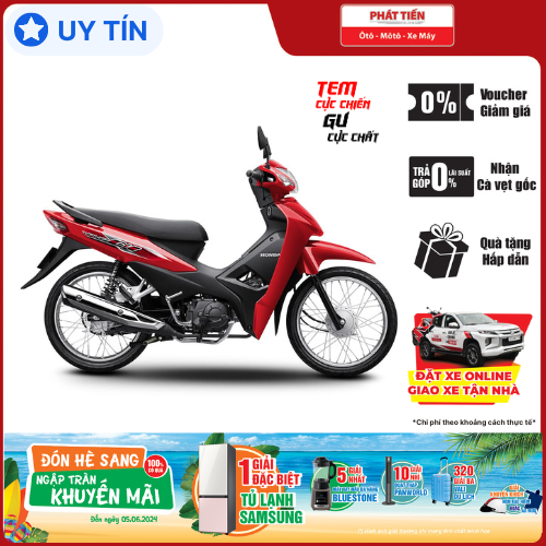 Xe máy honda wave alpha 2024 phiên bản tiêu chuẩn