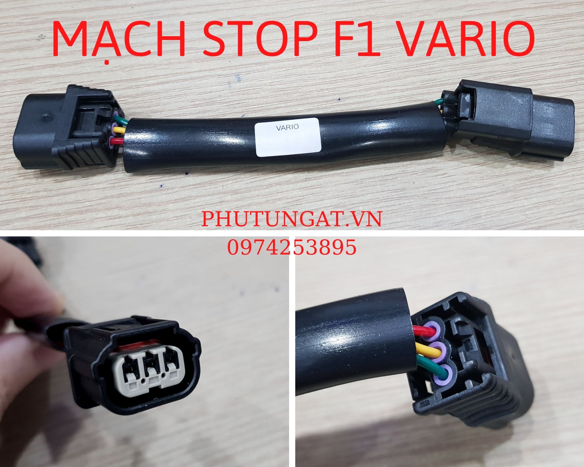 Mạch chớp stop f1 cho xe vario winner x ex 150 có 4 chế độ demi và 8 chế độ chớp bh 12 tháng