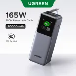 【CCC Certified】dạng cột Pin Dự Phòng UGREEN 165W 20000mAh Laptop PowerBank Sạc Siêu Nhanh 100W PD3.1 2C1A Fast Charging Cho Macbook Air / Pro Lenovo SAMSUNG 45W Fast Charging