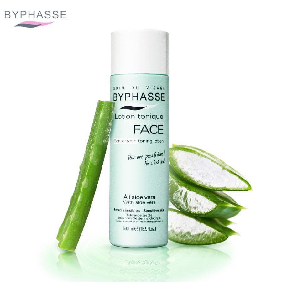 Nước Hoa Hồng Xanh 500ml Byphasse