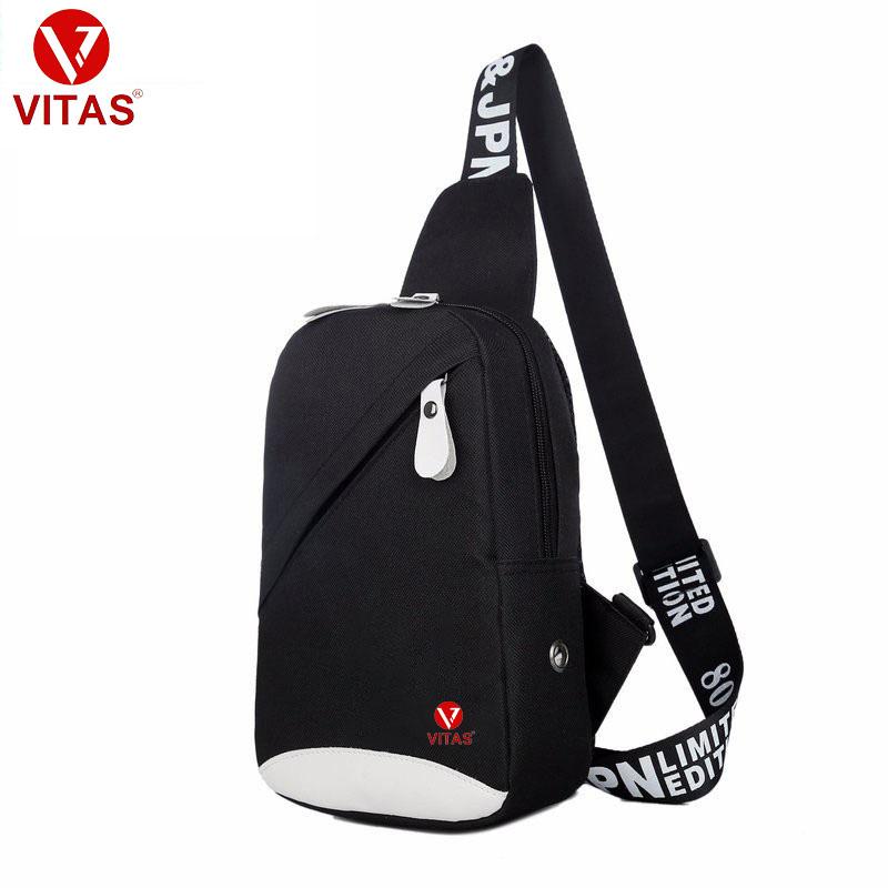 [HCM]Túi Đeo Chéo Hàn Quốc VITAS VT173 - VT173 Đen