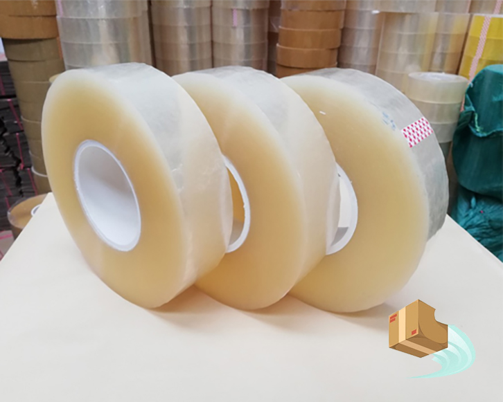 Cuộn Băng Dính Loại 1Kg - Lõi Nhựa Siêu Mỏng 2,4Mm