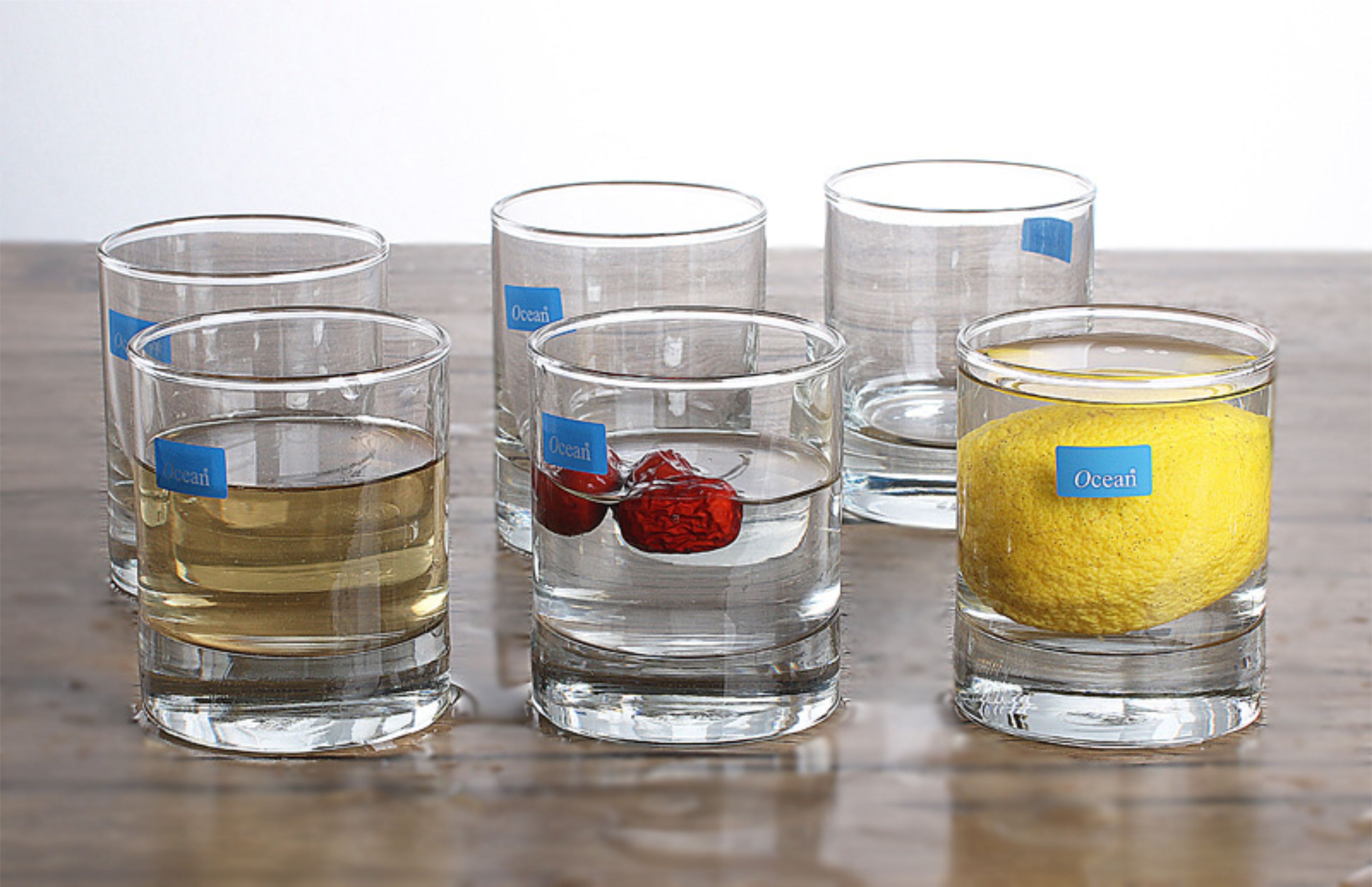 Bộ 6 cốc thủy tinh lùn new york ocean – b07807 – 205ml