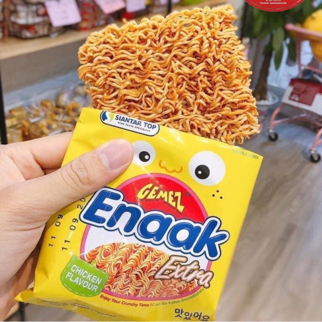 Snack Mì Enaak Extra Hàn Quốc 30GOI 1 HỘP