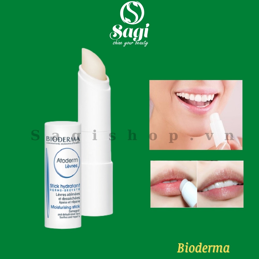 【HOT SALE】 Son Dưỡng Bio.derma Atoderm Levres Stick Hydratant