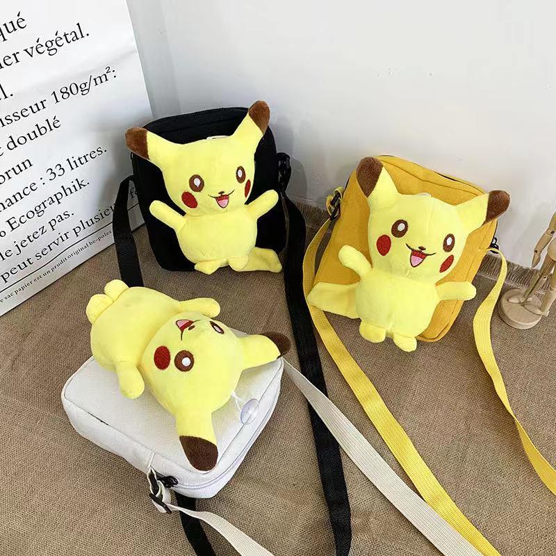 Túi đeo chéo nữ hình Pikachu,Túi đeo chéo Pikachu siêu kute