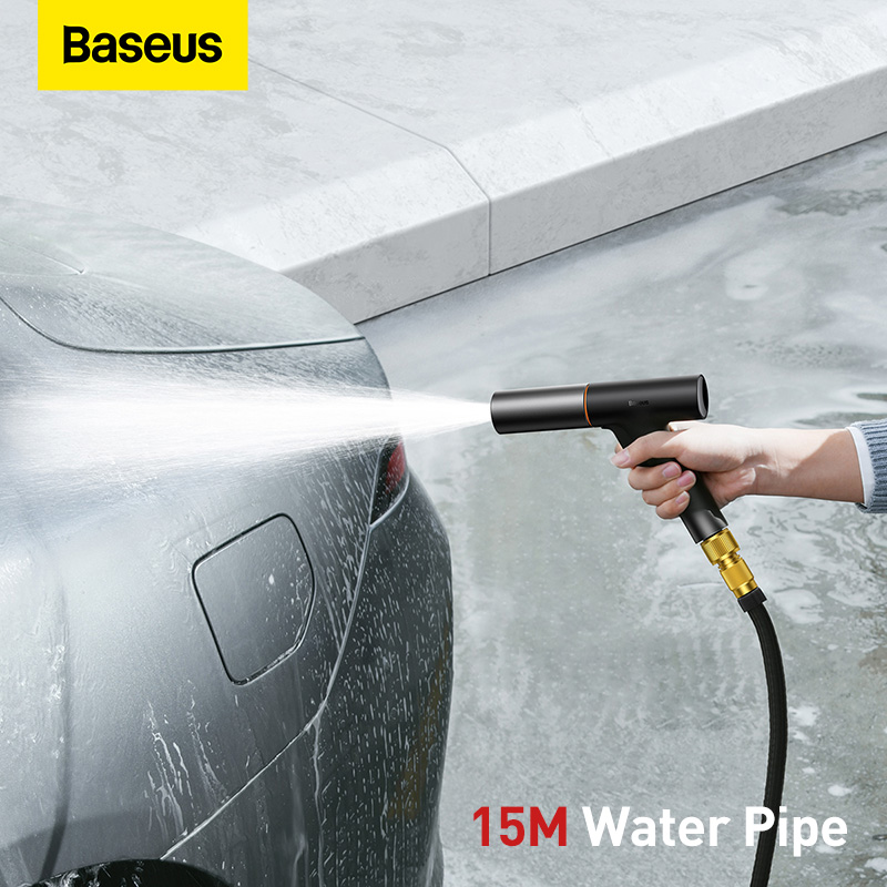 Baseus GF5 Car Wash Spray Nozzle High Pressure Spray Water Sprinkler Cleaner For Auto Home Garden Automotive Cleaning Washer Car Washing