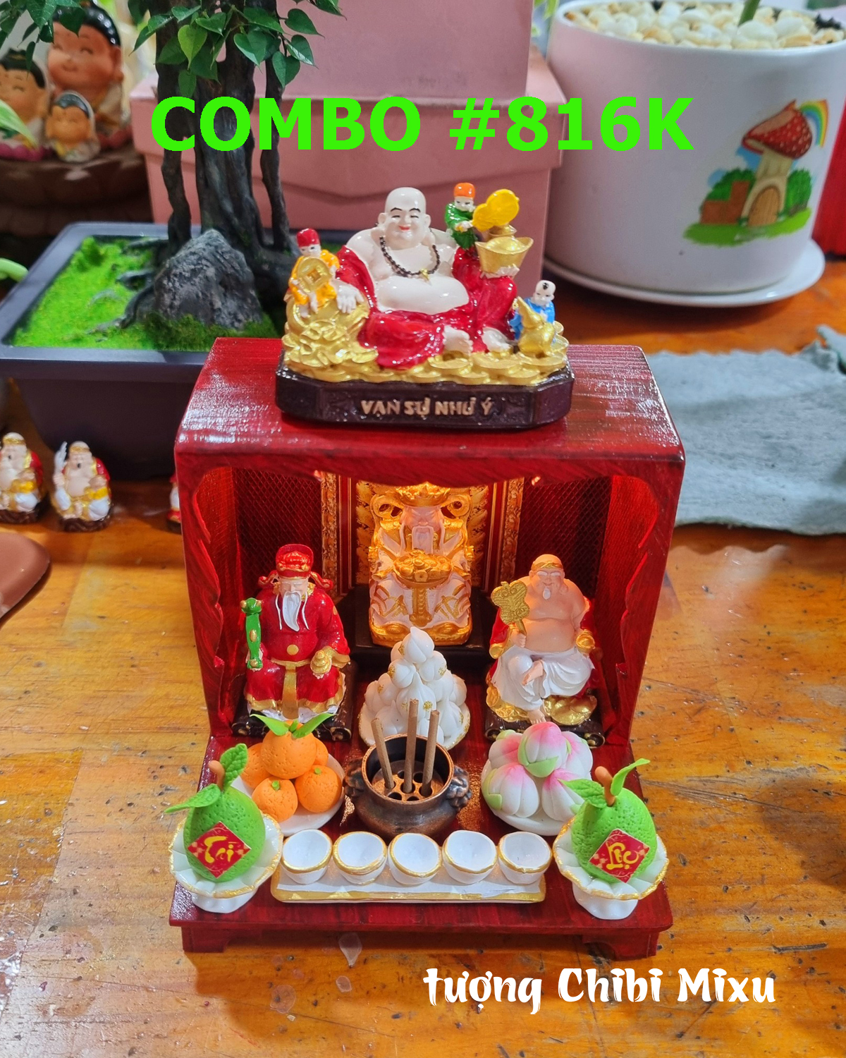 Bàn thờ thần tài thổ địa