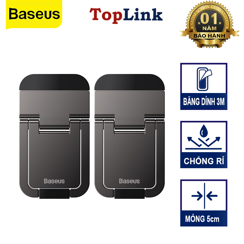 Giá Đỡ Laptop Baseus Slim Laptop Kickstand Tản Nhiệt Siêu Nhỏ Gọn - TopLink