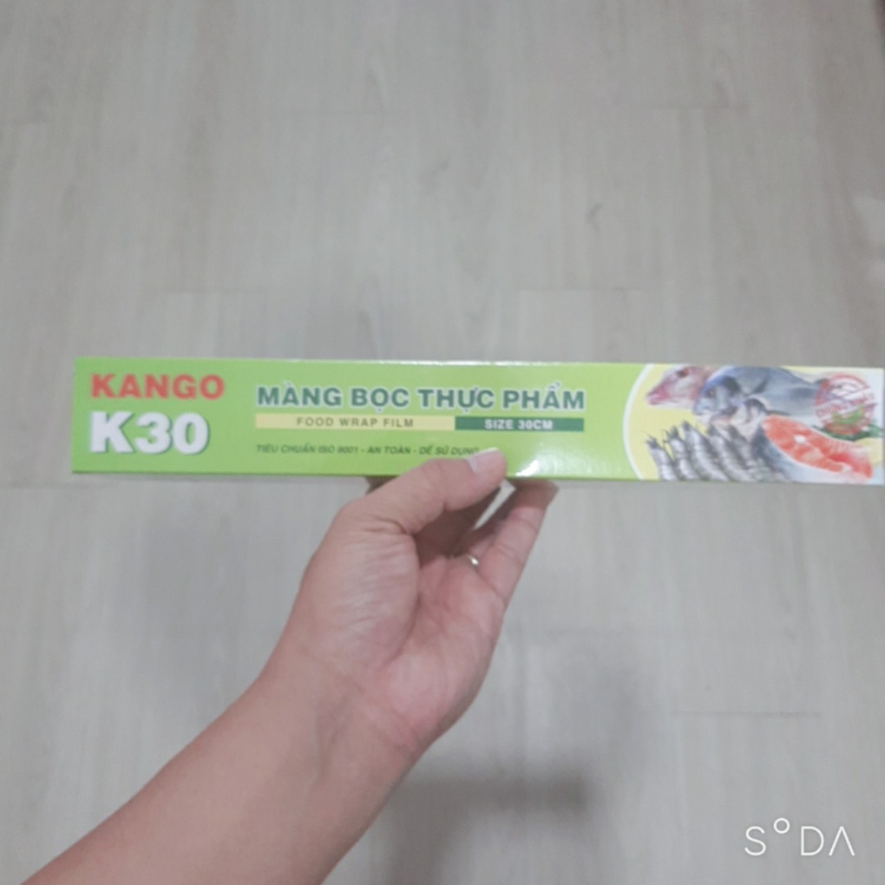 Màng bọc thực phẩm kango k3 30cm x 30cm an toàn vệ sinh