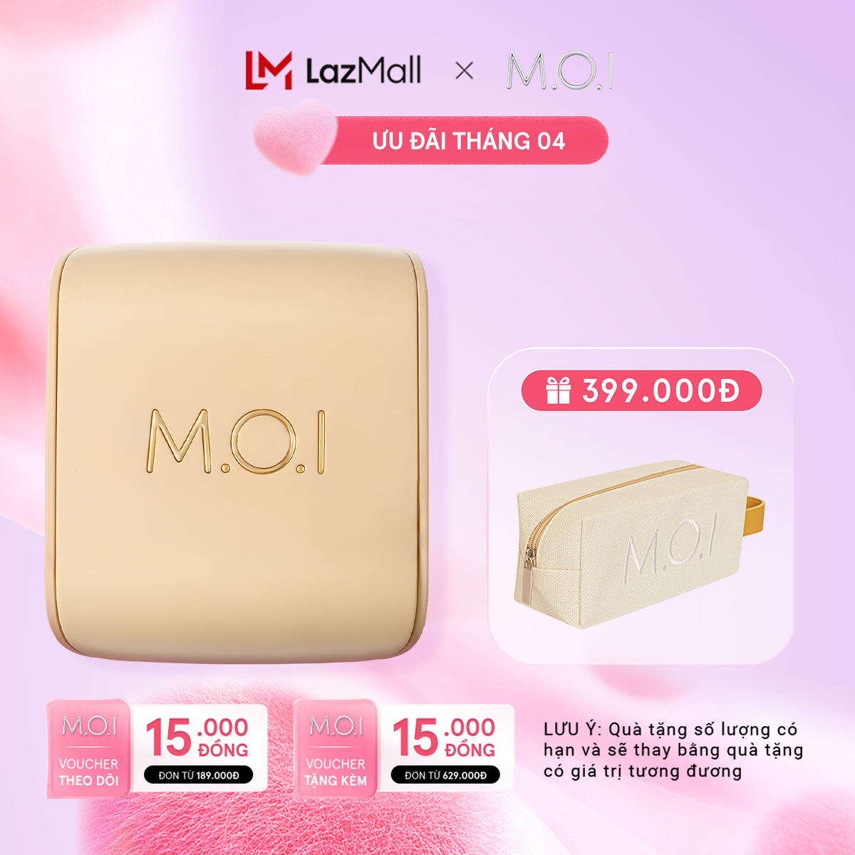 [New Version] Phấn nước M.O.I Baby Skin Cushion