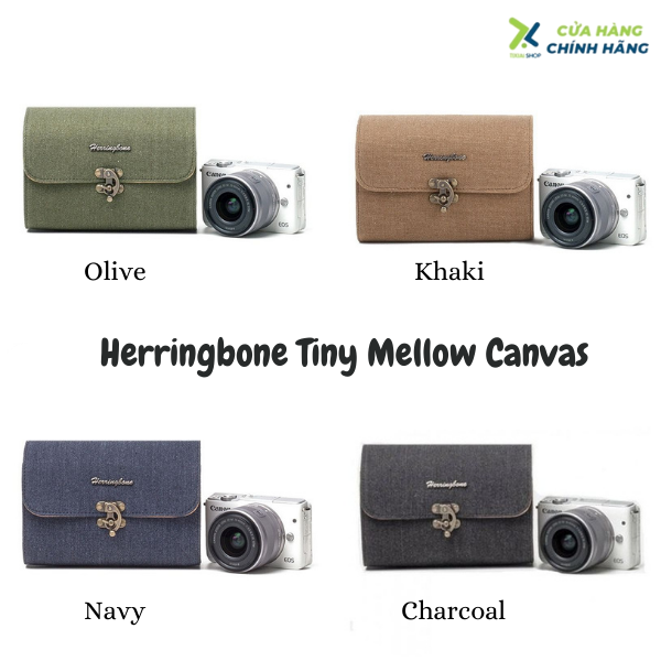 Túi đựng máy ảnh Herringbone Tiny Mellow Hàng chính hãng, giá tốt