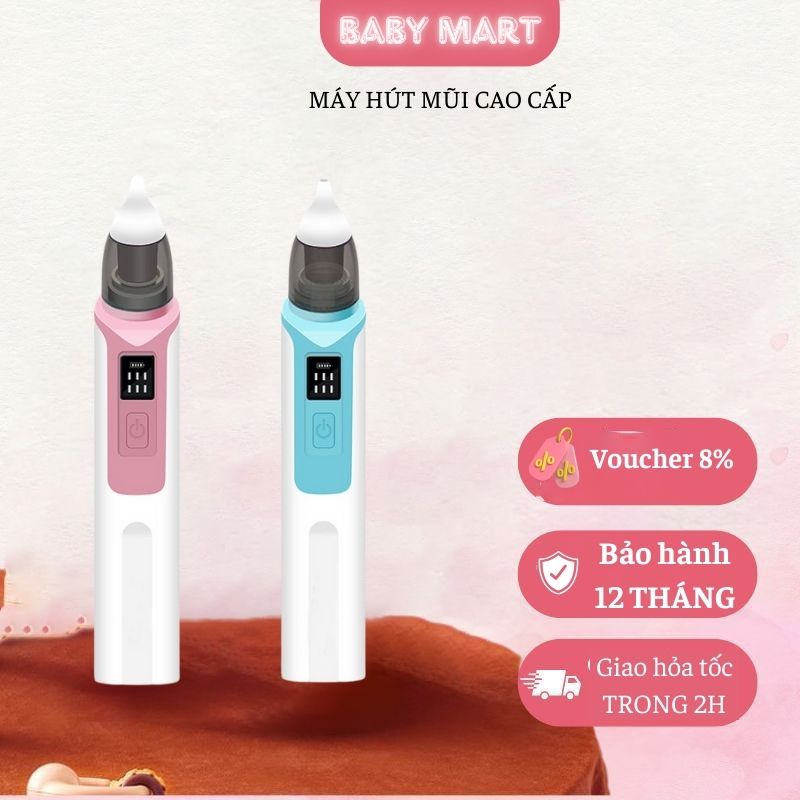 Máy hút mũi cho bé sơ sinh cao cấp - dụng cụ hút mũi trẻ em , máy hút đờm cầm tay giúp thông mũi nghẹt mũi cho trẻ - máy hút mũi cho bé hít thở làm thông mũi cho bé