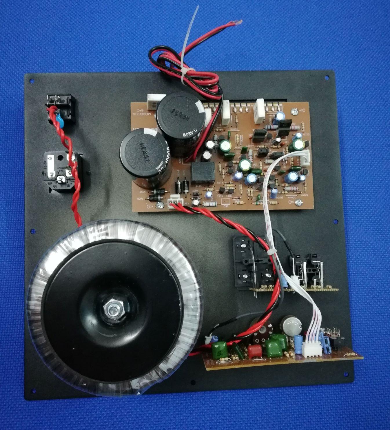 Mạch loa sub điện 500W - 4 sò nguồn xuyến