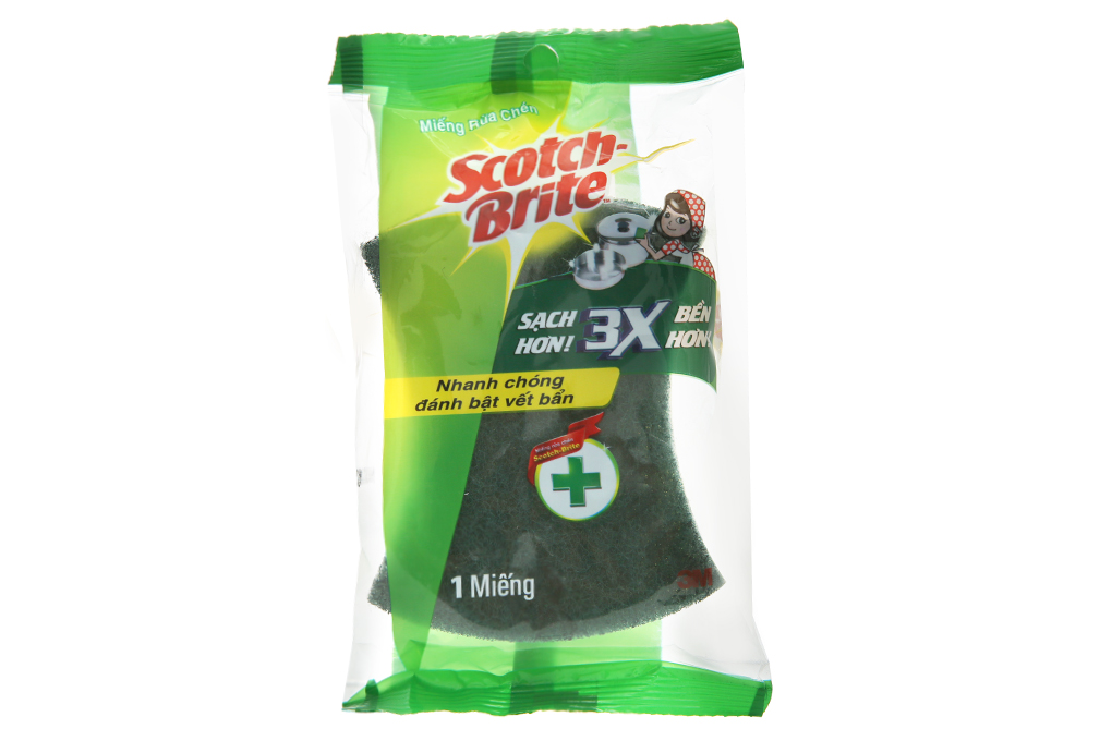Miếng rửa chén mút xốp 3m scot eng131