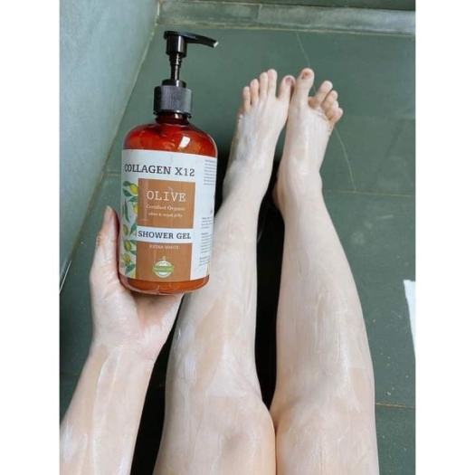 Combo 2 chai sữa tắm truyền trắng collagen x12 chai 500ml