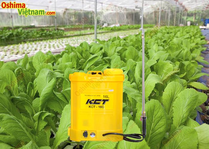 Bình xịt điện kct 16d