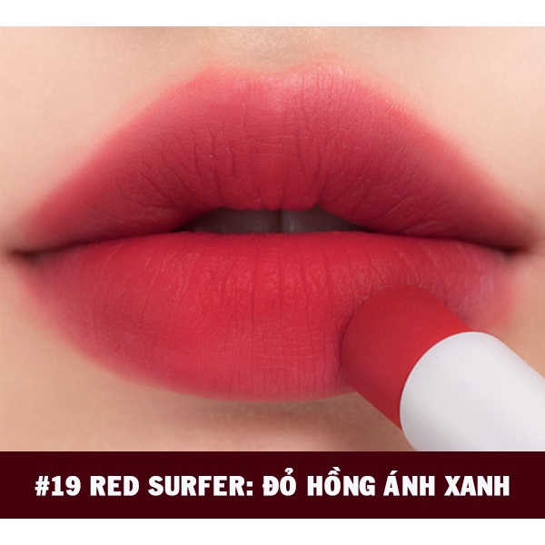 HOÀN TIỀN 15% -  Son thỏi Siêu Lì Cao Cấp Hàn Quốc Romand New Zero Matte Lipstick 3g