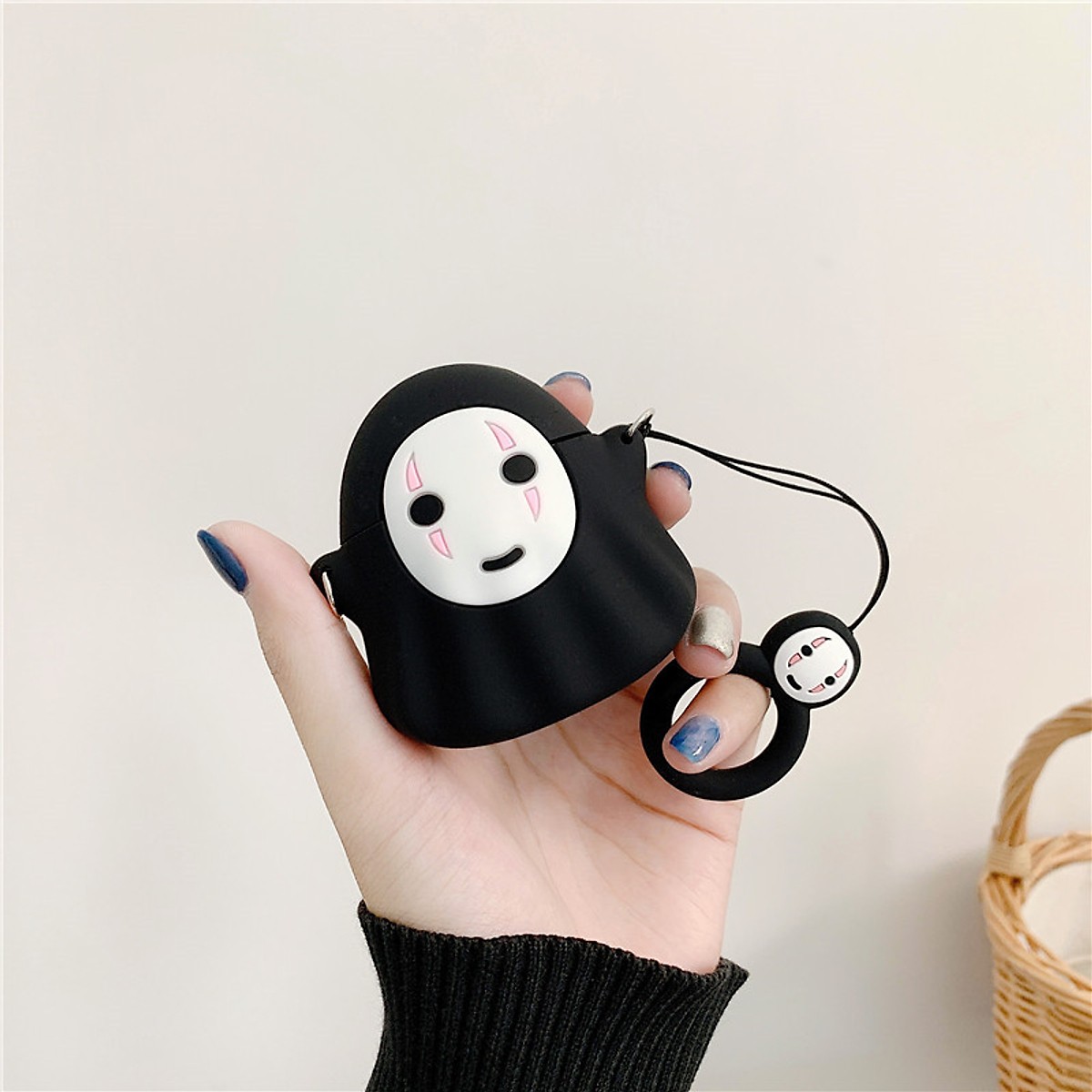 [HCM]Airpods case Ốp bảo vệ dành cho Airpods - Vô diện lùn