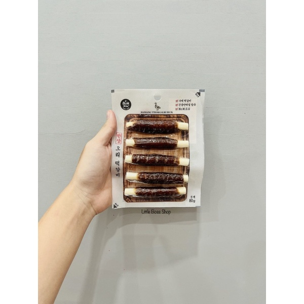 Thịt thanh cuộn sữa Bow wow - Hàn quốc cho thú cưng 🍒🍒🍅
