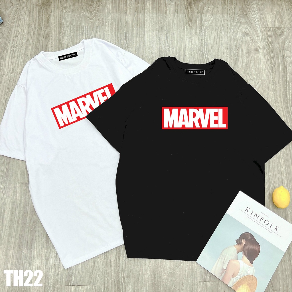 Áo thun in nam nữ form unisex marvel th22 - hí shop